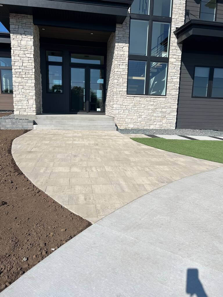 Paver Walkway